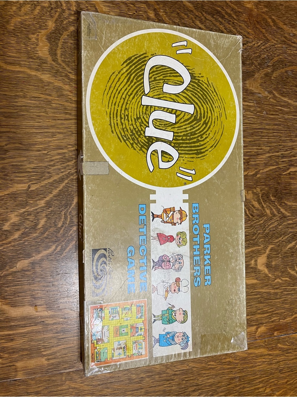 Vintage Parker Brothers 1963 “ Clue” board game.